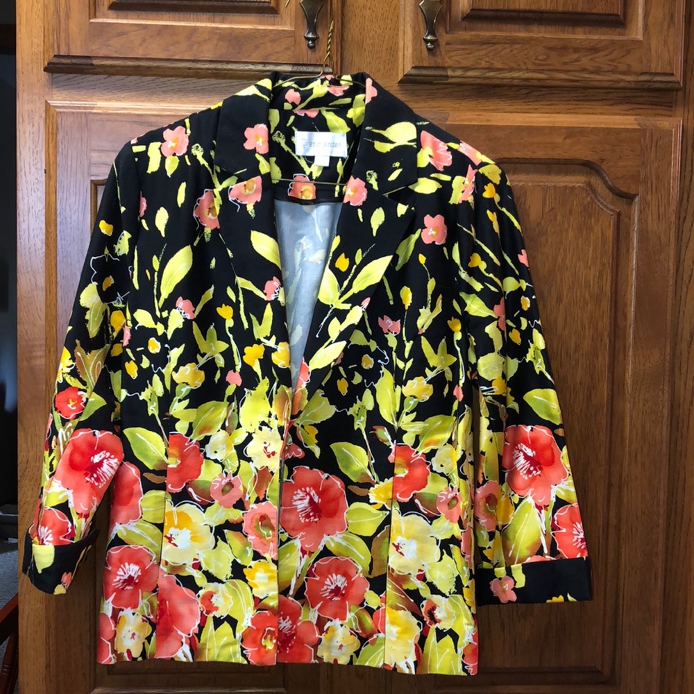 Floral Blazer